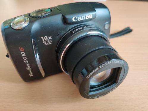 Canon Powershot SX110 IS digitale camera, Audio, Tv en Foto, Fotocamera's Digitaal, Zo goed als nieuw, Compact, Canon, 8 keer of meer