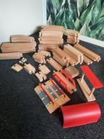 houten treinbaan plus accessoires. Alles in één of los., Kinderen en Baby's, Speelgoed | Houten speelgoed, Ophalen of Verzenden