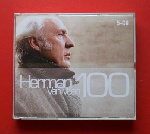 5cd box Herman van Veen 100 met Opzij Anne Voor Marie-Louise, Cd's en Dvd's, Cd's | Nederlandstalig, Overige genres, Boxset, Ophalen of Verzenden