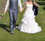 Trouwjurk maat 34/36, Kleding | Dames, Trouwkleding en Trouwaccessoires, Ophalen of Verzenden, Zo goed als nieuw, Wit, Trouwjurk