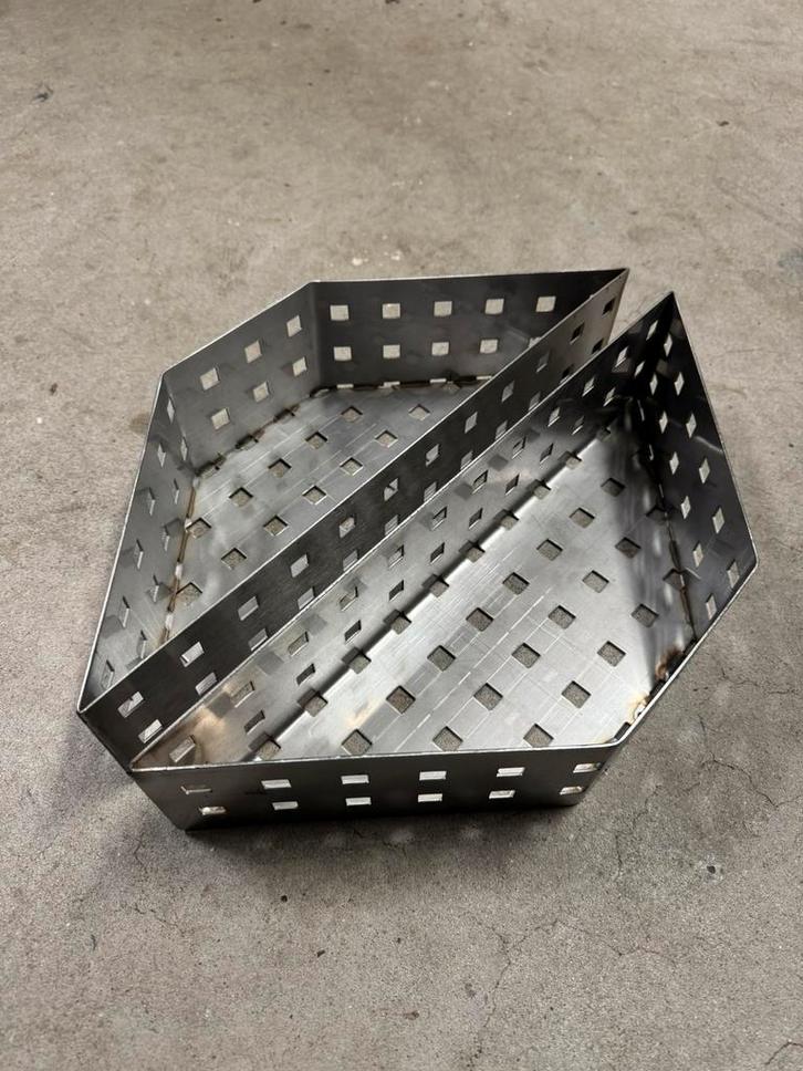 RVS Brikettenhouders / Kolenbak – Weber Kettle BBQ’s, Tuin en Terras, Houtskoolbarbecues, Nieuw, Met accessoires, Verzenden