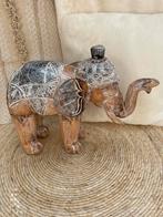 Nieuw houten olifant groot, Ophalen of Verzenden, Nieuw, Dier