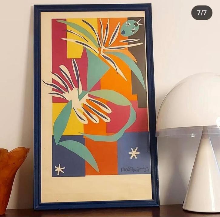 Henri Matisse litho, Antiek en Kunst, Kunst | Litho's en Zeefdrukken, Ophalen of Verzenden