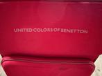 United Colors of Benetton Koffer - 4 Wieltjes 60x36x23, Ophalen, Gebruikt, 50 tot 60 cm, Zacht kunststof