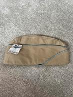 Ww2 u.s garrison cap, Ophalen of Verzenden, Landmacht, Amerika, Helm of Baret