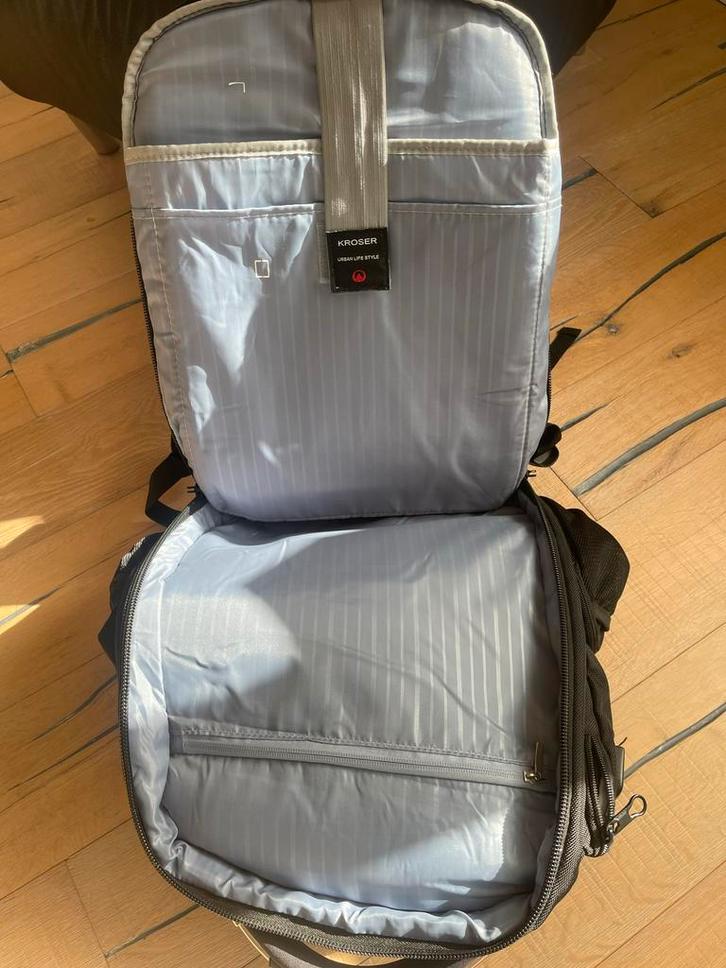 Kroser Rugzak, Sieraden, Tassen en Uiterlijk, Tassen | Rugtassen, Zo goed als nieuw, Overige merken, 40 cm of meer, 45 tot 60 cm