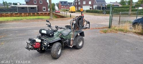 kawasaki quad  met onkruitbrander, Zakelijke goederen, Machines en Bouw | Tuin, Park en Bosbouw, Onkruidbestrijding, Ophalen of Verzenden