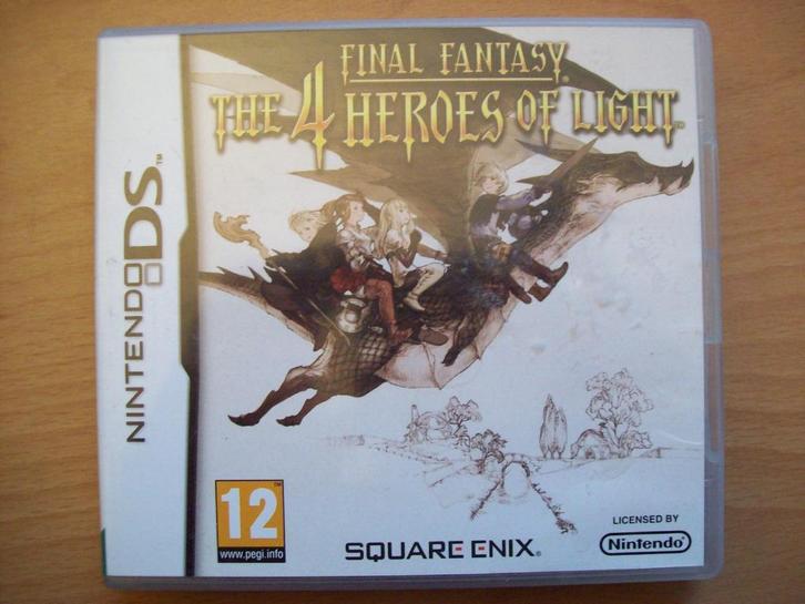 Final Fantasy: The 4 Heroes of Light (Met boekje!) NDS, Spelcomputers en Games, Games | Nintendo DS, Zo goed als nieuw, Role Playing Game (Rpg)