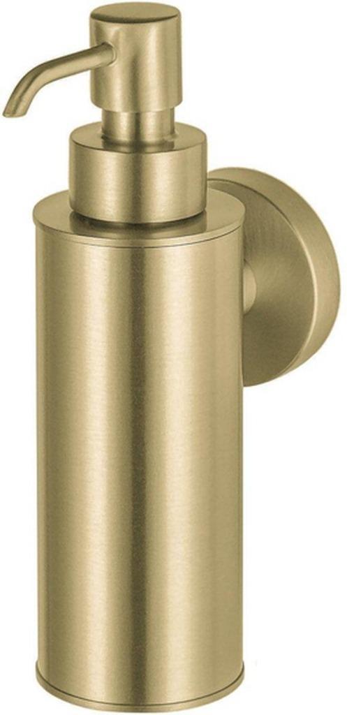 Haceka Kosmos Zeepdispenser Geborsteld Goud, Huis en Inrichting, Badkamer | Badtextiel en Accessoires, Nieuw, Overige typen, Ophalen of Verzenden