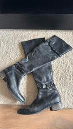 Kniehoogte laarsjes echt leer . Maat 37, Kleding | Dames, Schoenen, Hoge laarzen, Zwart, Ophalen of Verzenden, Gedragen