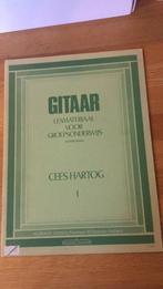 Gitaar 1 cees Hartog, Muziek en Instrumenten, Bladmuziek, Les of Cursus, Gebruikt, Ophalen of Verzenden, Gitaar