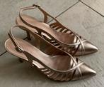 Zinda slingbacks maat 39 kleur brons, Overige kleuren, Nieuw, Ophalen of Verzenden, Schoenen met hoge hakken
