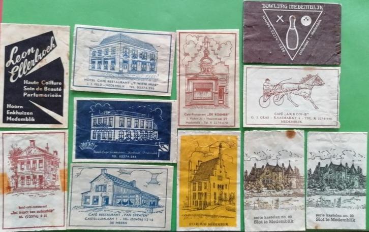 Medemblik 615, Verzamelen, Suikerzakjes, Verzenden