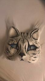 witte kat therian masker, Ophalen of Verzenden, Gebruikt, Accessoires
