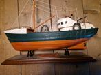 modelboot Chalutair vissersboot, Hobby en Vrije tijd, Modelbouw | Boten en Schepen, Ophalen of Verzenden, Zo goed als nieuw