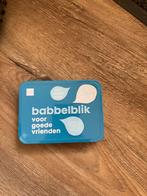 HEMA Babbelblik voor goede vrienden, Hobby en Vrije tijd, Gezelschapsspellen | Bordspellen, Een of twee spelers, Ophalen of Verzenden
