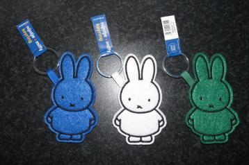 Nieuw 3x Nijntje sleutelhangers vilt  9.5 cm beschikbaar voor biedingen