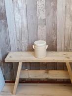 Brocante grespot creme, Antiek en Kunst, Antiek | Keramiek en Aardewerk, Ophalen of Verzenden