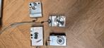 Canon 3x & Fujifilm 1x, Set van 4 vintage digitale camera’s, Ophalen of Verzenden, Gebruikt, Canon