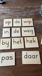 50 oude hard kartonnen kaartjes van lagere school, Ophalen of Verzenden