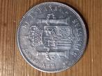 Espana 5 pesetas 1889 zilver, Ophalen of Verzenden, Overige landen, Zilver