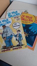 de vrije balloen 3 delen 1978   adult NL, Gelezen, Eric Schreurs, Ophalen of Verzenden, Meerdere stripboeken