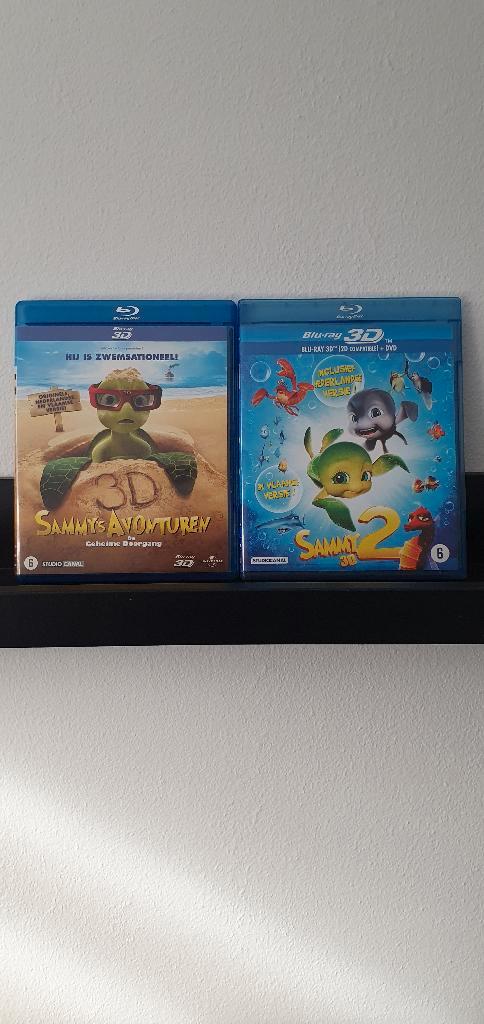 Sammy’s Avonturen 3D & Sammy 2 3D *Blu-Ray, Cd's en Dvd's, Blu-ray, Zo goed als nieuw, Tekenfilms en Animatie, 3D, Ophalen of Verzenden