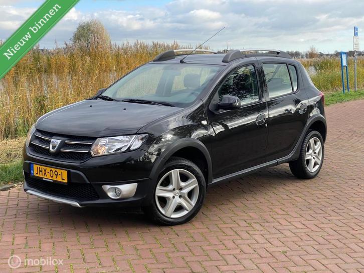 Dacia Sandero Stepway 1.5dci 90pk '13 Slechts 144 dkm A.C., Auto's, Dacia, Particulier, Te koop, Sandero Stepway, ABS, Centrale vergrendeling