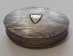Antiek zilver pepermuntdoosje pillendoosje uit 1868 ribdecor, Antiek en Kunst, Ophalen, Zilver