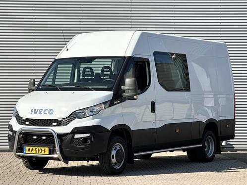 Iveco Daily 40C17V 3.0 Automaat DC Dubbele cabine koelwagen, Auto's, Bestelauto's, Bedrijf, Te koop, ABS, Airconditioning, Alarm