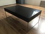 Zwarte salontafel, Ophalen, 100 tot 150 cm, 50 tot 75 cm, 50 tot 100 cm
