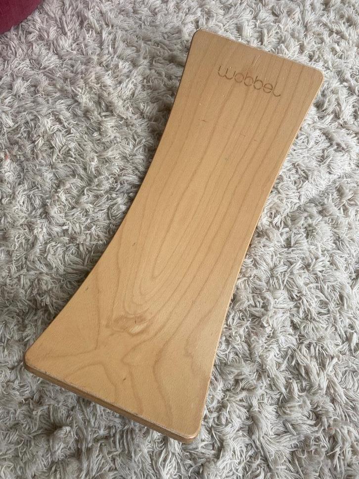 Wobbel Starter met Vilt, Kinderen en Baby's, Speelgoed | Houten speelgoed, Gebruikt, Rij- of Hobbelspeelgoed, Ophalen of Verzenden
