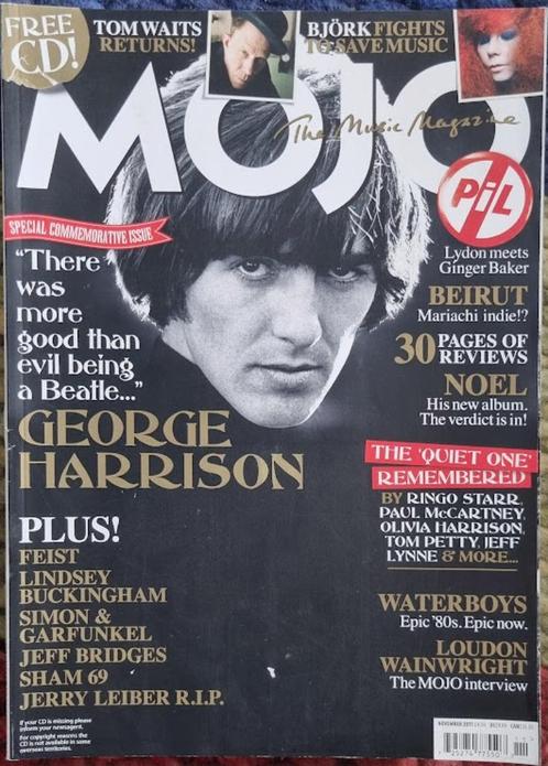MOJO 11-2011 216 George Harrison Bjork Wainwright Bridges Be, Boeken, Tijdschriften en Kranten, Zo goed als nieuw, Muziek, Film of Tv