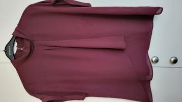 nieuwe blouse Bandalero maat 38 / M  bordeauxrood beschikbaar voor biedingen