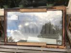 hardhouten met thermopane ruit, Doe-het-zelf en Verbouw, Glas en Ramen, Ophalen, Gevelraam of Ruit, Minder dan 80 cm, 80 tot 120 cm