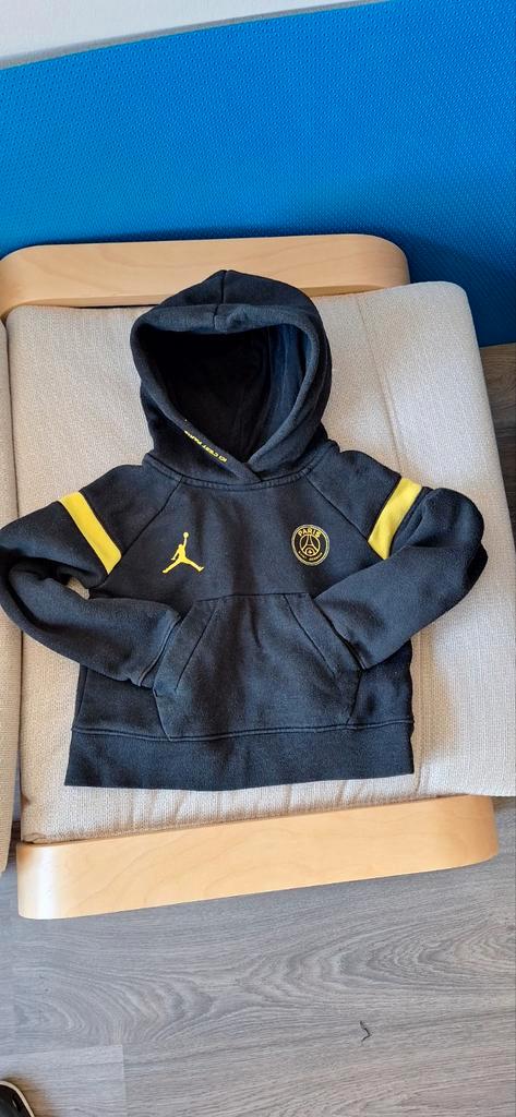 PSG Jacket 98-104cm, Zwart/Geel, Kinderen en Baby's, Babykleding | Maat 68, Gebruikt, Jongetje of Meisje, Jasje, Ophalen of Verzenden