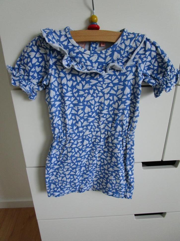 Z8 maat 74 - jurkje met hartjes Gitta, Kinderen en Baby's, Babykleding | Maat 74, Zo goed als nieuw, Meisje, Jurkje of Rokje, Ophalen of Verzenden