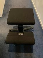 Stokke/Varier Wing kniestoel. Zwart., Ophalen, Gebruikt, Rechthoekig, Stof