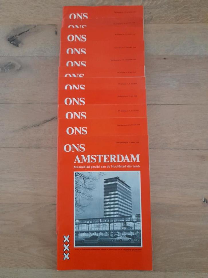 ONS Amsterdam 1968 - Complete Jaargang, Boeken, Tijdschriften en Kranten, Gelezen, Overige typen, Ophalen