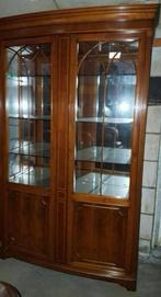 Heldense Taxus Vitrinekast - 125cm breed, Ophalen, Gebruikt, 100 tot 150 cm, 200 cm of meer