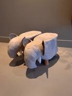 Leuke olifant krukjes, Huis en Inrichting, Banken | Voetenbanken en Poefen, Ophalen, Minder dan 50 cm, Gebruikt, Stof
