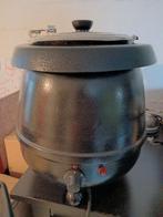 Soeppan soep warmhoud pan 10 liter, Ophalen of Verzenden, Gebruikt, Rvs, Kookpan of Snelkookpan