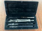 Esveha passer en inkt pennen set, Antiek en Kunst, Ophalen of Verzenden