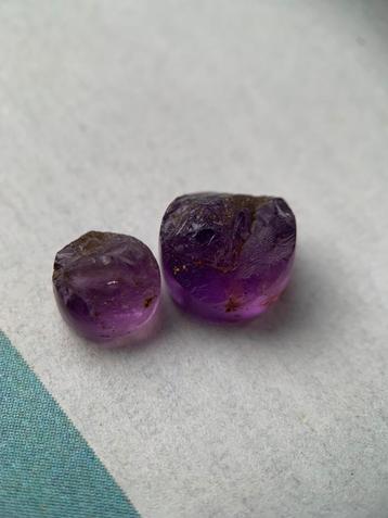 Amethist edelstenen ruw cabochons cabochon beschikbaar voor biedingen