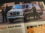 Brochure GMC Rally & Safari 1988 USA, Ophalen of Verzenden, Zo goed als nieuw, Overige merken