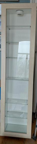 Ikea vitrinekast, Huis en Inrichting, Kasten | Vitrinekasten, Ophalen, Minder dan 50 cm, Zo goed als nieuw, 150 tot 200 cm