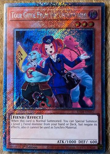 Yu-Gi-Oh! Tour Guide of the Underworld RA04 1st Edition ! beschikbaar voor biedingen