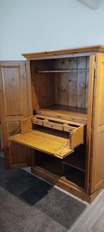 computerkast, grenen, Huis en Inrichting, Kasten | Computermeubels, Ophalen, Gebruikt, 70 tot 120 cm, 170 cm of meer