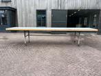 Werktafel van 5,5 meter lang, Ophalen, Gebruikt, 70 tot 120 cm