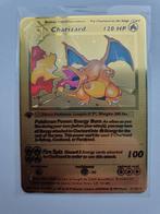 Charizard Base Set 1st edition Pokemon card metalen Pokémon, Hobby en Vrije tijd, Verzamelkaartspellen | Pokémon, Ophalen of Verzenden